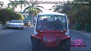 Crazy spring breakers flash strangers in key west