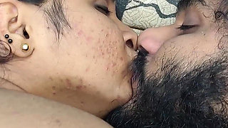 Hot Deep Lip Lock in Nude Romance