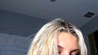 Close up on sexy pussy of masturbating girl