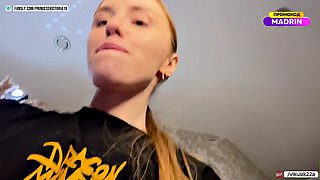 Lesbian Redheads Close-Up Dildo Tease to Orgasms
