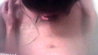 Blowjob in the Bathroom From a Beautiful Girl