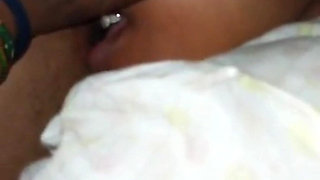 When stepfather fucked aunty's ass, aunty screamed.