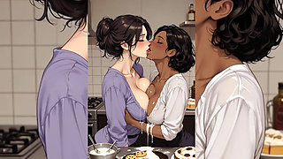 Ai Lesbo Sluts Gone Wild Older Babes Dominate Young Bitches - Foot Worship, Armpit Licking, BDSM Humping & Ahegao Orgasms