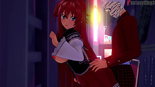 Rias Gremory Invites Me to Have Sex After Class - Dxd Ntr Madness