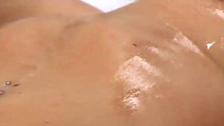 Exotic massage for hot redhead