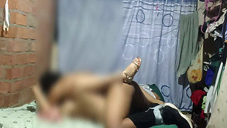Niece-in-law, moaning with her dick inside!