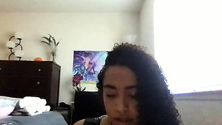 Hot Black Maid Does Some Webcam Black and Ebony