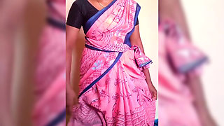 ammu dress change nighty to saree big tits ammus boobs show