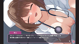 Hentai Game - Naughty Nurse Riding the Dick - Sakusei Shinsatsu