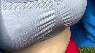 My 28.5 Mile Hike Getting Tits and Pussy Out