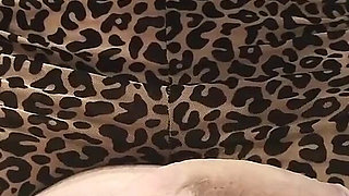 She Tries to Block the Sperm with Duct Tape, but a Powerful Cumshot Bursts Out