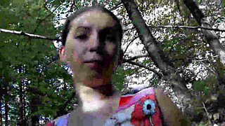Kelly Toma: an Arabian Biotch Flashes Her Vagina in a Spear