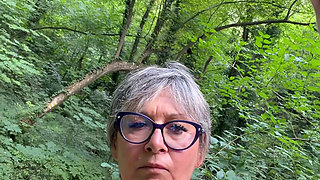 Madam O Outdoor Anal 7 - up on the Hill