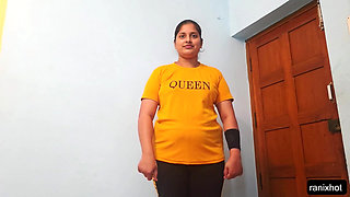 Female Gym Trainer Sex with New Student in Unexpected Situation Hindi Voice Full Video