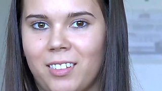 Brittney Babe In A Brutal Anal Casting Sex Tape with