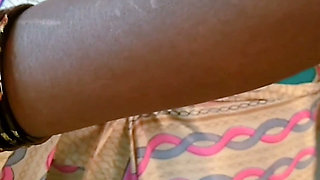 Desi Tamil Naughty Wife Renu Petticoat Blouse Saree Tease for Hubby's Friend! Indianhotwifex