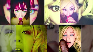 Goddess Lana Hot Sensual Dildo Sucking Compilation 1