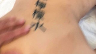 Riley Reid Slobbering And Cumming All Over His Cock