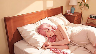 Lustful Pink Haired Cutie Outdoor Stroll to Bedroom Soft