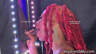 Throat Goat Gets a Big Black Dick