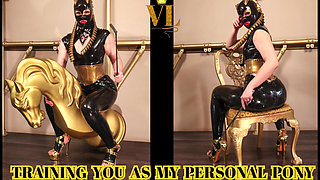 Vivienne L'amour - Training You as My Personal Pony (1080p Full HD)