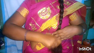 Big Ass Tamil Saree Housewife Big Boobs Fuck in Village