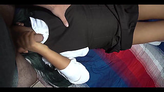 Fucking with a Gorgeous Latin Student. Cute Latin Student From an Institute Fucks After Class