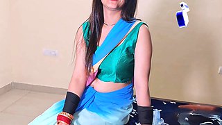 Super steamy bhabhi gets hardcore anal and drools cum from her cute asshole