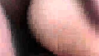 Big Titted Wife Sucking Her First BBC Dick nn