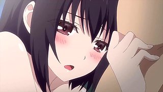 Lost her bikini top in the pool and got pussy pumped in locker room after hentai