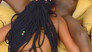 Amateur African Ebony Lesbians Eating Pussy and Squirting!