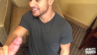 Balding Pervert Gabe Gets Pounded Doggy Style