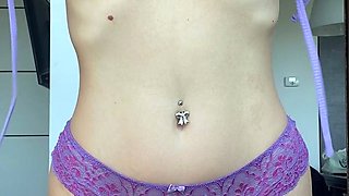 Busty teen brunette fucks big black cock