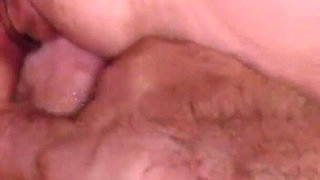 Close up pussy fuck with big final squirt