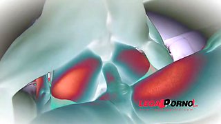 2 on 2 Angel Piaff & Angel Blonde kreme fucking SZ422 - PissVids