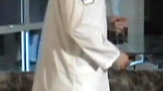 The Horny Doctor Gives a Nurse a Sexy Corset That Makes Him Fuck Her Hard.