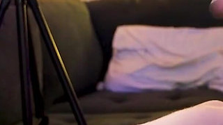 Blonde Bimbo Sucks Dick and Takes a Facial
