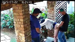 Cuckold Boss Watches Me Fuck His Wife While He Jerks His Dick