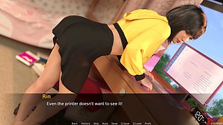 Adult visual novel gameplay with no commentary