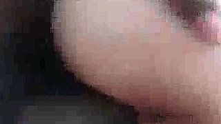 Big Titted Wife Sucking Her First BBC Dick nn
