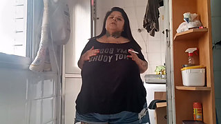 Curvy BBW in a Bold Moment Confidence, Curves & Smoke