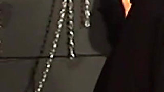 Chained Mature Beauty Takes Deep Anal From Master