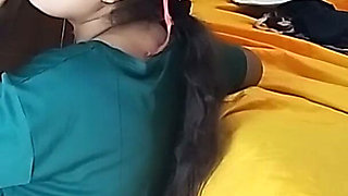 College Girl Wanna Lick His Cock All Night in the Hotel