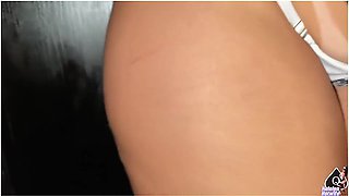 Wife Doing Glory Hole In Stranger With Cuckold Just Watching