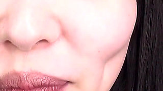 The Dry Mouth and Tongue of Soyo Higashiyama in Extreme Close-up