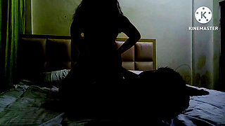 BBC Guy Fucked Too Much to Indian Girl so Hard While Husband Watching TV in Other Room