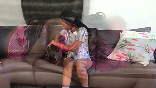 Cute Big Tits Ebony RAMMED HARD By BWC