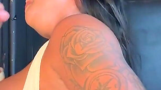 Maya Lynn Devours Cock at Gloryhole