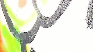 Big Tit Teen Kerry Fucked Through Wall in Tight Pussy