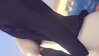 This Girl with Big Video Is Dedicated to the Elite of the Workplace.